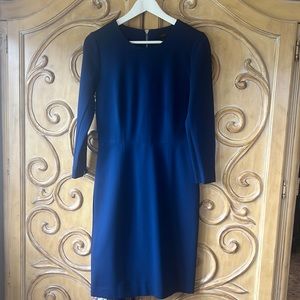 J crew size 4 blue navy dress